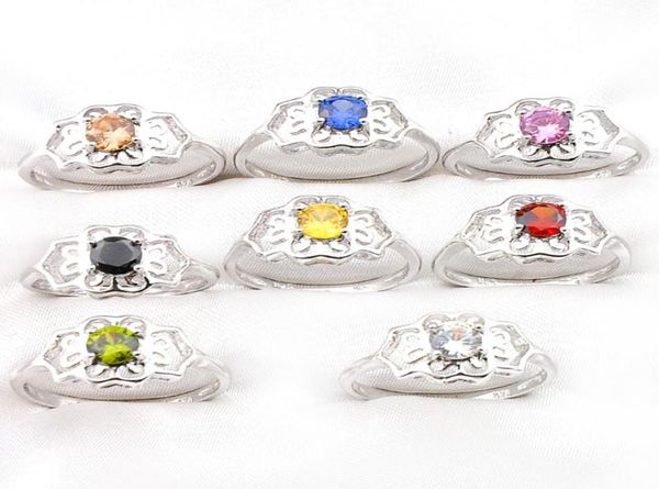 luckyshine women039s mix color bridal gift crystal rings 925 silver colored zircon elegant flower shape wedding rings je1364205, Golden;silver
luckyshine women039s mix color bridal gift crystal rings 925 silver colored zircon elegant flower shape wedding rings je1364205, Golden;silver
