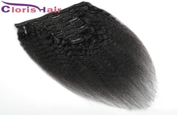 coarse yaki clip in human hair extensions 120g 8pcsset peruian virgin natural weave clips on 1b full head kinky straight clip in5350835, Black;brown
coarse yaki clip in human hair extensions 120g 8pcsset peruian virgin natural weave clips on 1b full head kinky straight clip in5350835, Black;brown