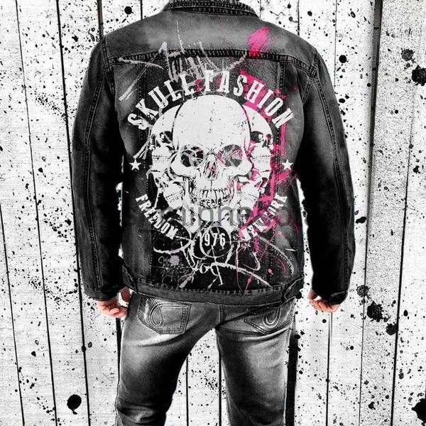 men's jackets streetwear denim coats for men y2k style skull printing slim long sleeve buttoned jean jackets men's clothing vintag, Black;brown
men's jackets streetwear denim coats for men y2k style skull printing slim long sleeve buttoned jean jackets men's clothing vintag, Black;brown