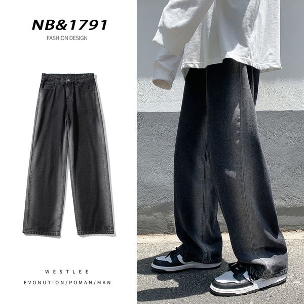 men's jeans gradient straight pants mens casual tie dyed high waist denim wide leg man baggy hip hop streetwear 230810, Blue
men's jeans gradient straight pants mens casual tie dyed high waist denim wide leg man baggy hip hop streetwear 230810, Blue
