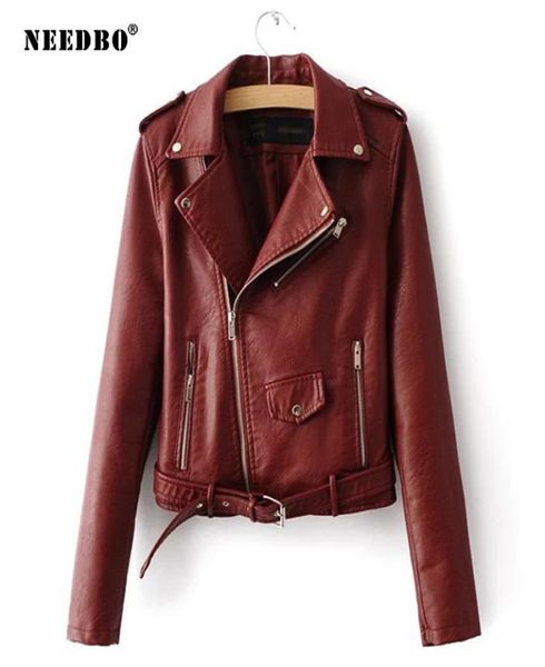 faux leather jacket woman biker casual autumn winter leather jacket women moto chiina jacketoutwear zipper coat female2225060, Black;brown 
faux leather jacket woman biker casual autumn winter leather jacket women moto chiina jacketoutwear zipper coat female2225060, Black;brown