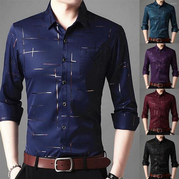 men's dress shirts spring autumn men long sleeve turn down collar stripes single-breasted social business shirt casual s188s, White;black
men's dress shirts spring autumn men long sleeve turn down collar stripes single-breasted social business shirt casual s188s, White;black