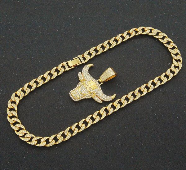 pendant necklaces 6pcs hip hop jewelry bull head necklace miami cuban chain iced out bling hiphop men jewlery neckless male2906356, Silver
pendant necklaces 6pcs hip hop jewelry bull head necklace miami cuban chain iced out bling hiphop men jewlery neckless male2906356, Silver