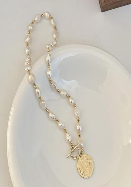 afshor goth baroque pearl coin portrait pendant necklace for women vintage layer link chain necklace punk new fashion jewelry 20222550788, Silver
afshor goth baroque pearl coin portrait pendant necklace for women vintage layer link chain necklace punk new fashion jewelry 20222550788, Silver