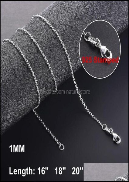 chains necklaces pendants jewelry 1mm 925 sterling sier link for women pendant lobster clasps rolo chain fashion diy accessories 11305270, Silver
chains necklaces pendants jewelry 1mm 925 sterling sier link for women pendant lobster clasps rolo chain fashion diy accessories 11305270, Silver