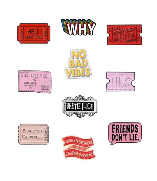 customized happy movie tickets brooches letters ribbon love enamel armed lapel pin badge fashion men women vintage bulk hard metal2750497, Gray
customized happy movie tickets brooches letters ribbon love enamel armed lapel pin badge fashion men women vintage bulk hard metal2750497, Gray