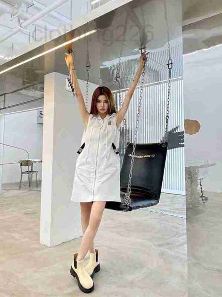 basic & casual dresses designer spring/summer new hooded zippered sleeveless tank skirt triangle label fwvn, Black;gray
basic & casual dresses designer spring/summer new hooded zippered sleeveless tank skirt triangle label fwvn, Black;gray
