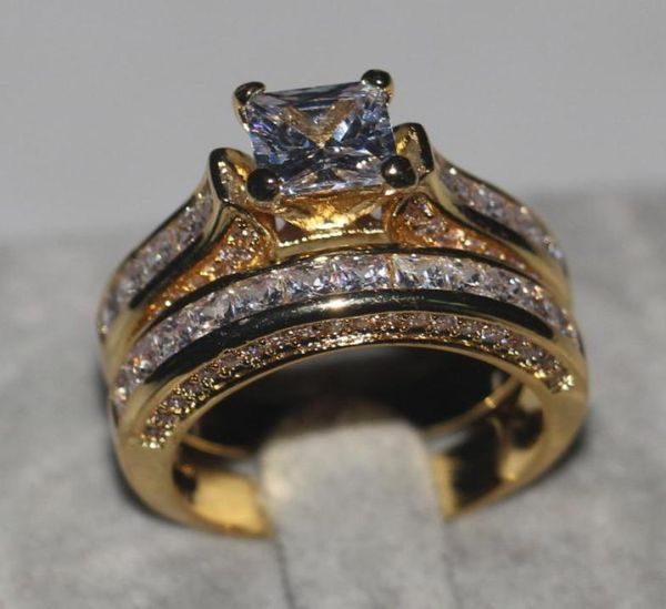 lovers ring princess cut 2ct 5a zircon cz yellow gold 925 sterling silver engagement wedding band ring set for women men1785284, Slivery;golden
lovers ring princess cut 2ct 5a zircon cz yellow gold 925 sterling silver engagement wedding band ring set for women men1785284, Slivery;golden