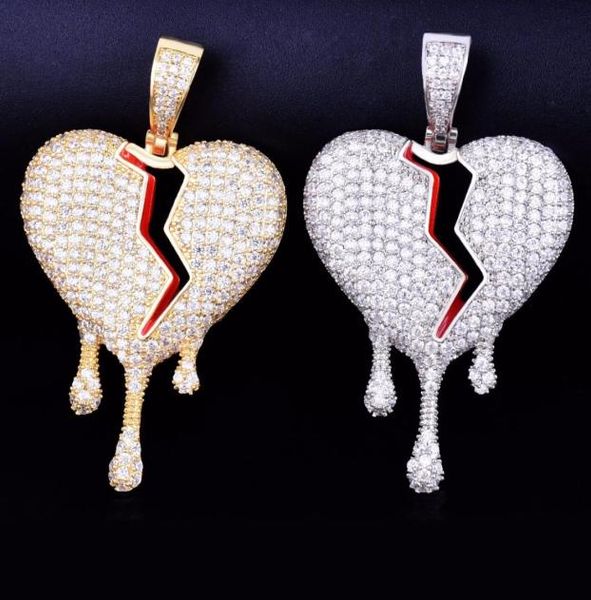 iced out red oil drip heart necklace pendant with rope chain gold color bling cubic zircon men039s hip hop jewelry7917035, Silver
iced out red oil drip heart necklace pendant with rope chain gold color bling cubic zircon men039s hip hop jewelry7917035, Silver