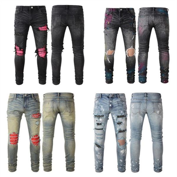 designer black cargo pants jeans for man biker jeans mens ripped slim stretch skinny distressed motorcycle denim fit hip hop strai262r, Blue
designer black cargo pants jeans for man biker jeans mens ripped slim stretch skinny distressed motorcycle denim fit hip hop strai262r, Blue