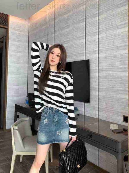 women's t-shirt designer mi23 early autumn new gentle style gradual water diamond bead decoration design perspective thin long sleeve t, White
women's t-shirt designer mi23 early autumn new gentle style gradual water diamond bead decoration design perspective thin long sleeve t, White