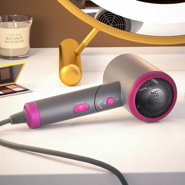1600w professional negative ion hair dryer - 2 speed/cold settings, 1 nozzle, foldable design - get salon-quality hair styling at home
1600w professional negative ion hair dryer - 2 speed/cold settings, 1 nozzle, foldable design - get salon-quality hair styling at home