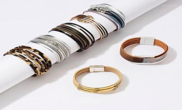 2021 fashion leopard leather bracelets for women bracelets bangles multilayer geometric magnetic buckle wrap bracelet jewelry146926278235, Golden;silver
2021 fashion leopard leather bracelets for women bracelets bangles multilayer geometric magnetic buckle wrap bracelet jewelry146926278235, Golden;silver