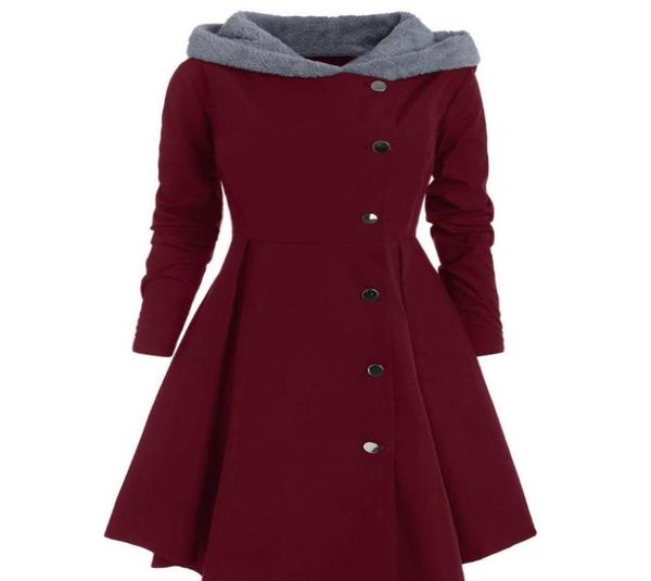 winter women asymmetric plus size overcoat contrast hooded skirted coat single breasted color block long outwear6360040, Black
winter women asymmetric plus size overcoat contrast hooded skirted coat single breasted color block long outwear6360040, Black