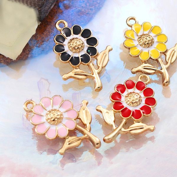 sunflower charm for jewelry making earring pendant cute necklace bracelet accessories diy craft supplies, Bronze;silver
sunflower charm for jewelry making earring pendant cute necklace bracelet accessories diy craft supplies, Bronze;silver