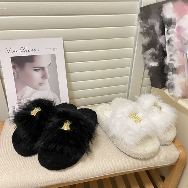 classic arc de triomphe slippers women wool thick bottom slipper shearling plush warm indoor casual shoes outer wear lazy flip-flop female s, Black
classic arc de triomphe slippers women wool thick bottom slipper shearling plush warm indoor casual shoes outer wear lazy flip-flop female s, Black