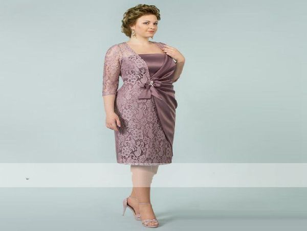 elegant straight dusty purple mother of the bride dresses knee length lace satin guest wedding party gowns plus size short groom m1298529, Black;red
elegant straight dusty purple mother of the bride dresses knee length lace satin guest wedding party gowns plus size short groom m1298529, Black;red