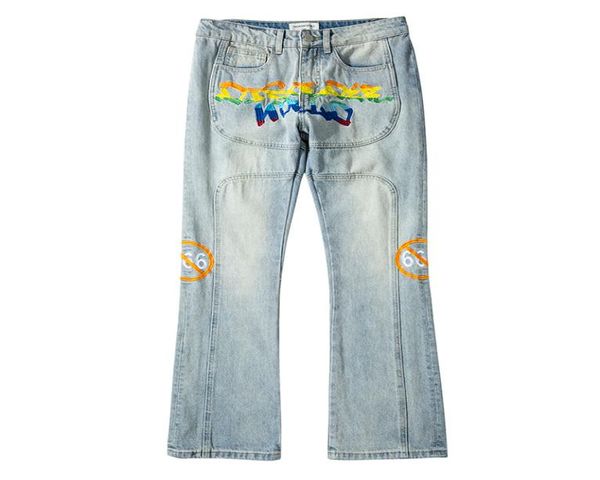 mens washed high street jeans denim trousers straight loose casual pants hiphop embroidery4871470, Blue
mens washed high street jeans denim trousers straight loose casual pants hiphop embroidery4871470, Blue