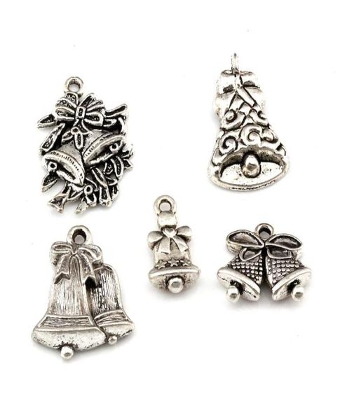100pcs antique silver alloy mix christmas bell charms pendants for jewelry making bracelet necklace diy findings a6497517434, Bronze;silver
100pcs antique silver alloy mix christmas bell charms pendants for jewelry making bracelet necklace diy findings a6497517434, Bronze;silver