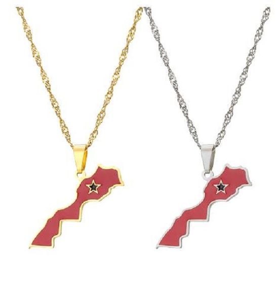 chains maroc map pendants necklaces for women men morocco flag patriotic trendy gold color fashion jewelry, Silver
chains maroc map pendants necklaces for women men morocco flag patriotic trendy gold color fashion jewelry, Silver