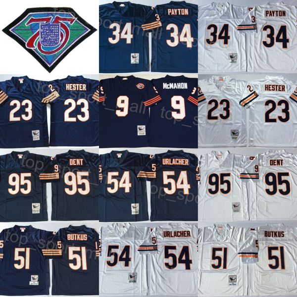 1979 1985 retro football 9 jim mcmahon jersey 75th anniversary 23 devin hester 34 walter payton 51 butkus 54 brian urlacher 95 richard dent, Black;red
1979 1985 retro football 9 jim mcmahon jersey 75th anniversary 23 devin hester 34 walter payton 51 butkus 54 brian urlacher 95 richard dent, Black;red