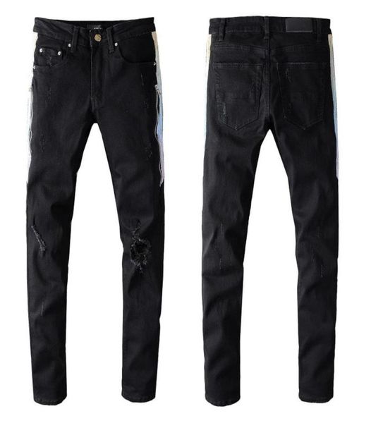 new design mens designer jeans slimleg vintage fold black style hole fashion mens jeans slim motorcycle biker causal hip hop pants5423378, Blue
new design mens designer jeans slimleg vintage fold black style hole fashion mens jeans slim motorcycle biker causal hip hop pants5423378, Blue