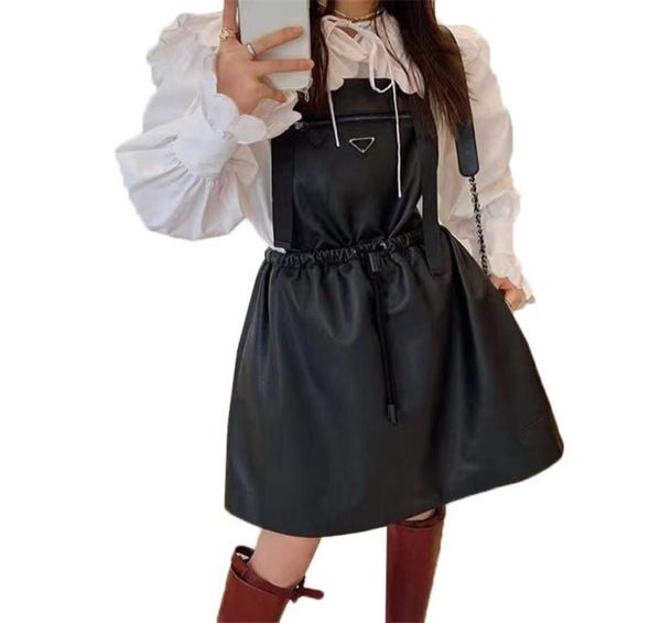 leather dresses street style elastic waist strap dress 100 sheepskin skirt metal triangle zipper large pocket suspender skir5835019, Black;pink
leather dresses street style elastic waist strap dress 100 sheepskin skirt metal triangle zipper large pocket suspender skir5835019, Black;pink