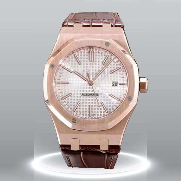 watchsc 41mm movement watch automatic mechanical mens bezel 904l stainless steel multifunction waterproof durability luminous montre de luxe, Slivery;brown
watchsc 41mm movement watch automatic mechanical mens bezel 904l stainless steel multifunction waterproof durability luminous montre de luxe, Slivery;brown