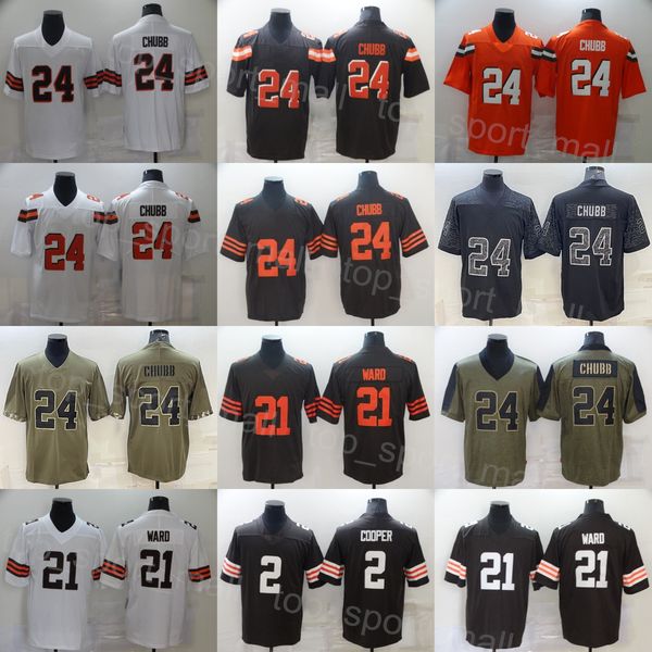 men football 24 nick chubb jersey 21 denzel ward 2 amari cooper stitched olive salute to service army green brown white orange black for spo, Black;red
men football 24 nick chubb jersey 21 denzel ward 2 amari cooper stitched olive salute to service army green brown white orange black for spo, Black;red