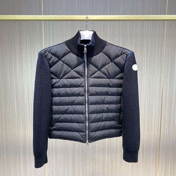 monclairer arm glue metal badge mens down jacket chest diamond line design men knitted jacket fashion stand collar men down jacket198k, Black
monclairer arm glue metal badge mens down jacket chest diamond line design men knitted jacket fashion stand collar men down jacket198k, Black