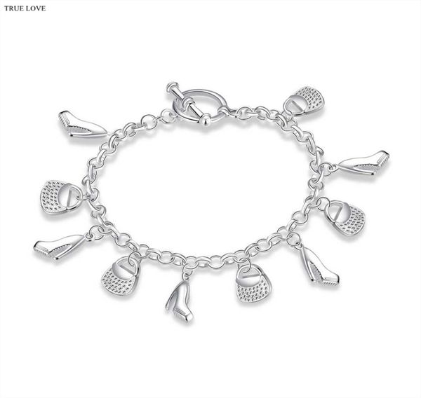 925 sterling silver plated multi pendant charm bracelet fashion jewelry pretty cute party style christmas gift 2373951, Golden;silver
925 sterling silver plated multi pendant charm bracelet fashion jewelry pretty cute party style christmas gift 2373951, Golden;silver