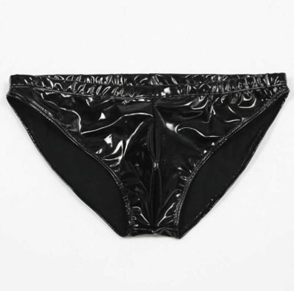 men pvc faux leather lowwaisted shiny brief colloid imitation latex glossy u convex pouch erotic latex tight underwear panties x04488359, Black;white
men pvc faux leather lowwaisted shiny brief colloid imitation latex glossy u convex pouch erotic latex tight underwear panties x04488359, Black;white