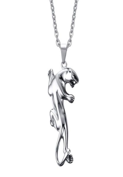 high polished wild mens womens creative titanium steel smooth leopard cheetah pendant necklace animal jewelry6812626, Silver
high polished wild mens womens creative titanium steel smooth leopard cheetah pendant necklace animal jewelry6812626, Silver