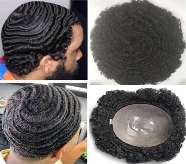 men hair system wig full thin skin toupee 360 wave full pu toupee off black 1b indian virgin human hair replacement for black men9578837 
men hair system wig full thin skin toupee 360 wave full pu toupee off black 1b indian virgin human hair replacement for black men9578837