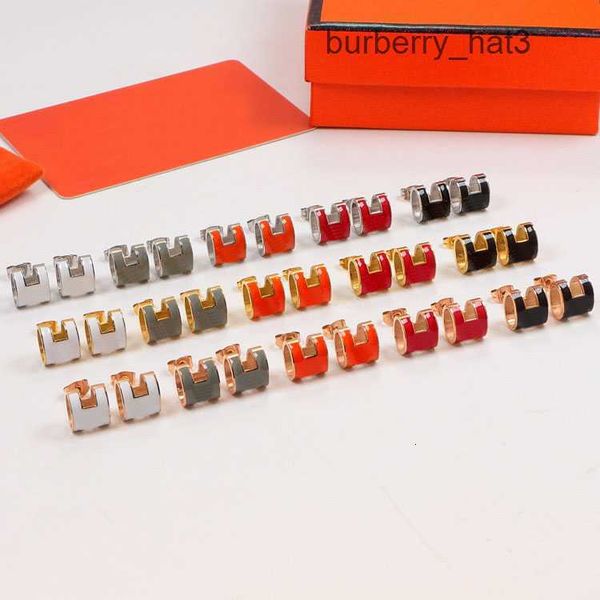 quality luxury women studs fashion h letter enamel temperament simple daily all-match earrings black white red orange color wedding jewelry, Golden;silver
quality luxury women studs fashion h letter enamel temperament simple daily all-match earrings black white red orange color wedding jewelry, Golden;silver
