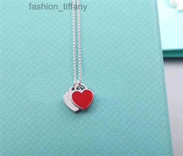 tiff necklace 925 silver pendant necklaces female jewelry exquisite craftsmanship with official classic double blue heart luxury designer
tiff necklace 925 silver pendant necklaces female jewelry exquisite craftsmanship with official classic double blue heart luxury designer