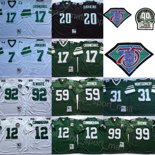 1992 99 jb retro football 12 randall cunningham jersey 92 reggie white 99 jerome brown 31 wilbert montgomery 17 harold carmichael 7 ron jawo, Black;red
1992 99 jb retro football 12 randall cunningham jersey 92 reggie white 99 jerome brown 31 wilbert montgomery 17 harold carmichael 7 ron jawo, Black;red