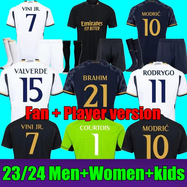 23 24 fans player version soccer jerseys 23 24 rodrgo bellingham vini jr football shirt camiseta de futbol men kids kit women uniform modric, Black;yellow
23 24 fans player version soccer jerseys 23 24 rodrgo bellingham vini jr football shirt camiseta de futbol men kids kit women uniform modric, Black;yellow