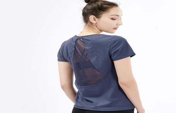 women fitness t shirt new style sports gym short sleeve yoga mesh gym sport wear1293650
women fitness t shirt new style sports gym short sleeve yoga mesh gym sport wear1293650
