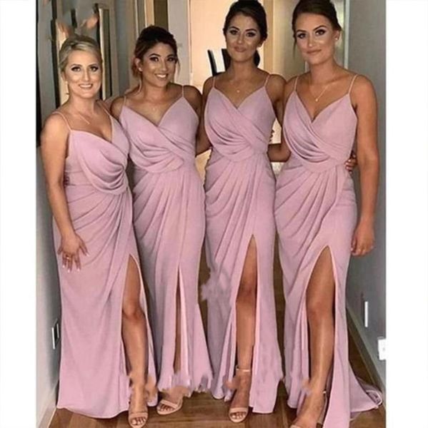 chiffon bridesmaid dresses summer boho garden mermaid maid of honor gowns pink spaghetti straps side split vestido de fiesta 5554331, White;pink
chiffon bridesmaid dresses summer boho garden mermaid maid of honor gowns pink spaghetti straps side split vestido de fiesta 5554331, White;pink