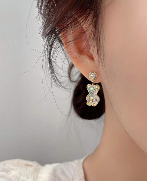 new designed korean ins style cute bear love stud earrings female 2022 new trendy fashion allmatch temperament earrings9214150, Golden;silver
new designed korean ins style cute bear love stud earrings female 2022 new trendy fashion allmatch temperament earrings9214150, Golden;silver
