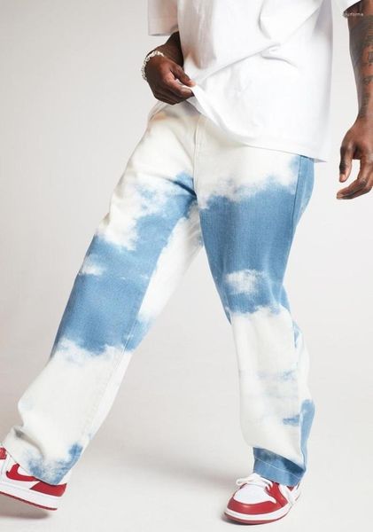 men039s jeans fashion men39s pants loosefitting bleached washed straight tie dyed denim trousers for men loose casual mens 1936069, Blue
men039s jeans fashion men39s pants loosefitting bleached washed straight tie dyed denim trousers for men loose casual mens 1936069, Blue