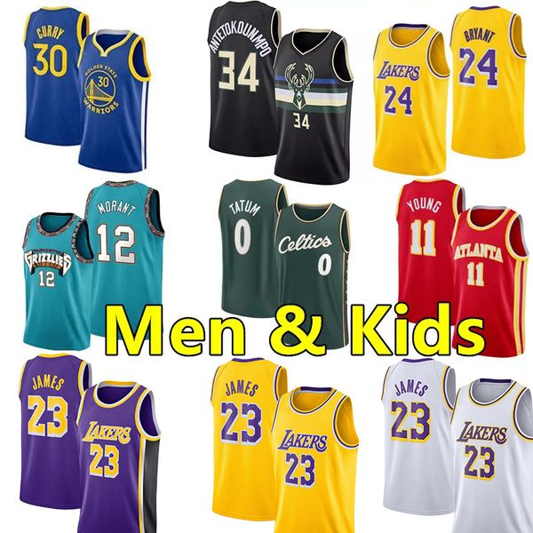 men kids basketball jerseys bryant james stephen curry devin booker trae young jayson tatum giannis antetokounmpo ja morant luka doncic chil, Black;red
men kids basketball jerseys bryant james stephen curry devin booker trae young jayson tatum giannis antetokounmpo ja morant luka doncic chil, Black;red