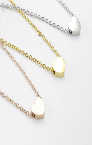 fashion love heart pendant necklace for women simple classic design gold necklace stainless steel chokers necklaces party wedding 2933663, Silver
fashion love heart pendant necklace for women simple classic design gold necklace stainless steel chokers necklaces party wedding 2933663, Silver