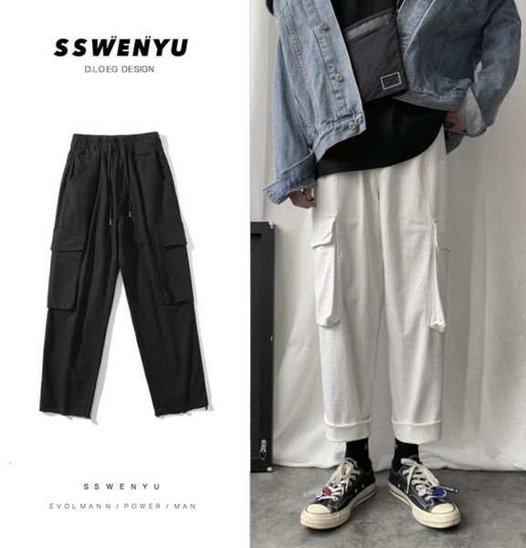 autumn overalls men fashion solid color casual multipocket tooling trousers man streetwear hiphop loose joggers sweatpants men1204873, Black
autumn overalls men fashion solid color casual multipocket tooling trousers man streetwear hiphop loose joggers sweatpants men1204873, Black