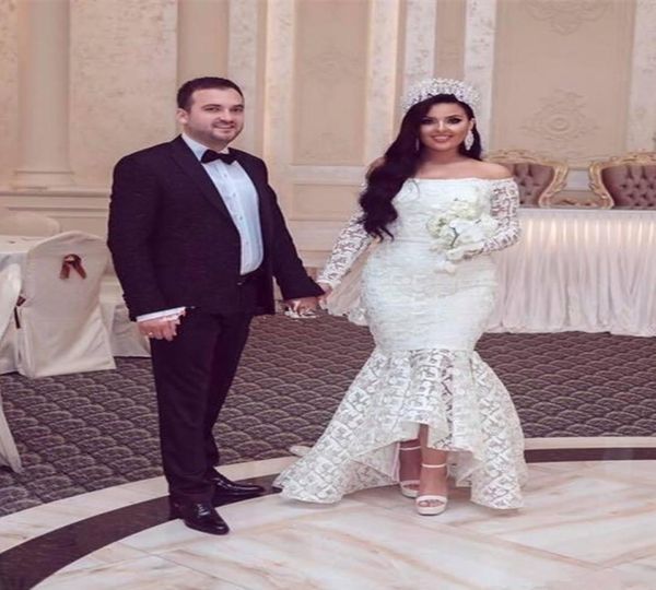 elegant arabic hilow lace mermaid wedding dresses vintage off shoulder long sleeve garden sweep bridal gowns vestido de novi8406219, White
elegant arabic hilow lace mermaid wedding dresses vintage off shoulder long sleeve garden sweep bridal gowns vestido de novi8406219, White