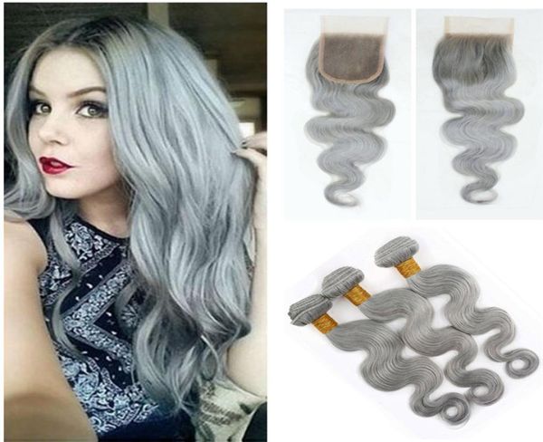 new fashion grey silver brazilian virgin hair weave 3 bundles with lace closure body wave human hair extension with lace closure g5273292, Black;brown
new fashion grey silver brazilian virgin hair weave 3 bundles with lace closure body wave human hair extension with lace closure g5273292, Black;brown