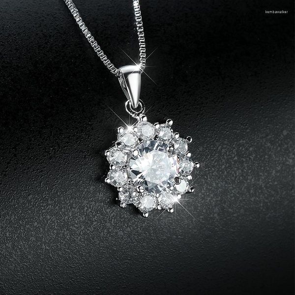 pendant necklaces luxury charmful white zircon stone sunflower necklace silver color wedding engagement for women dainty jewelry
pendant necklaces luxury charmful white zircon stone sunflower necklace silver color wedding engagement for women dainty jewelry