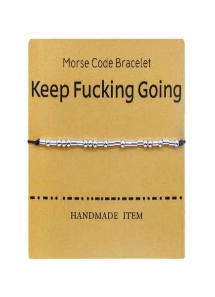 korean version morse code bracelet rice bead bracelet set character paper card bracelet2902307, Silver
korean version morse code bracelet rice bead bracelet set character paper card bracelet2902307, Silver