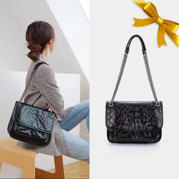 cross body fashion bags messenger bag designer bag luxury handbag sling medium chain bag women plain thread hasp black niki shoulder bag sma
cross body fashion bags messenger bag designer bag luxury handbag sling medium chain bag women plain thread hasp black niki shoulder bag sma